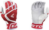 Easton Mav GT Adult Batting Gloves - Black, Blue, Red, White