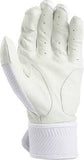 2025 Rawlings Workhorse Adult Baseball Batting Gloves - White