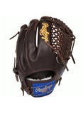 RAWLINGS "PRO PREFERRED" SERIES BASEBALL GLOVE 11 3/4" RHT CHOCOLATE/BLUE