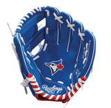 Rawlings Toronto Blue Jays Baseball Fielding Glove, Regular, 10-in
