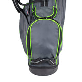 U.S Kids Golf Right Hand UL57-s 5 Club Stand Set, Grey/Green Bag