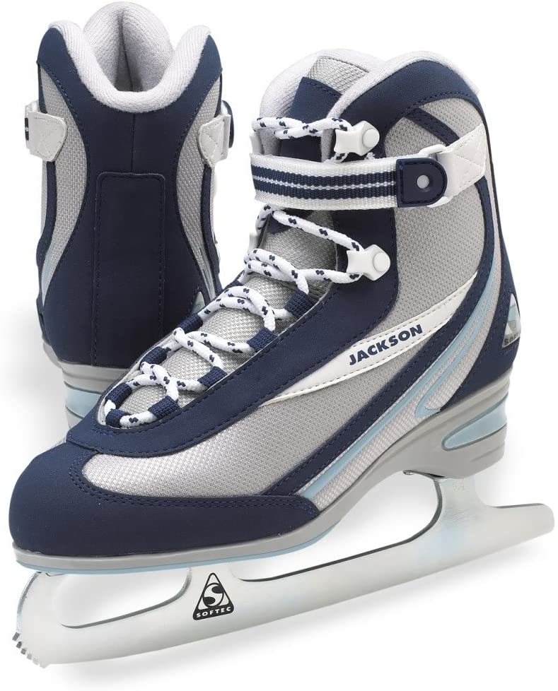 Jackson Softec Figure Skates ST 2000 - Navy White - New – SportsX