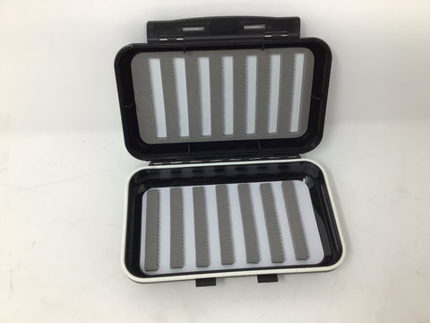 Wetfly Waterproof Composite Fly Fishing Box - Black - Size: Medium - New
