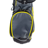U.S Kid's Golf Club Sets Right Hand UL42-s 4 Club Stand Set, Grey/Yellow Bag