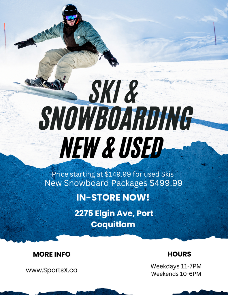 Ski & Snowboard In-Store NOW!