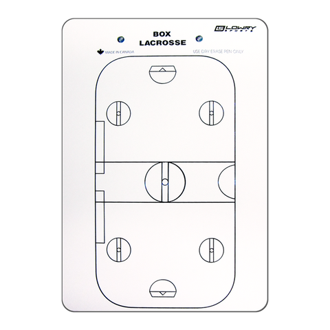 Coaches Board Box Lacrosse White PS18 10"x14"