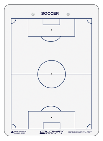 Coaches Board Soccer White PS24 10"x14"