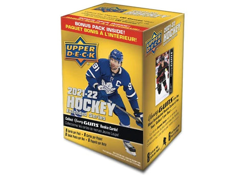 2021/22 UPPER DECK EXTENDED NHL HOCKEY SERIES BLASTER BOX