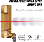 PGM Gold Golf Putter Right Handed