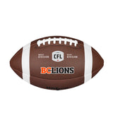 B.C Lions CFL Wilson Backyard Legend Football
