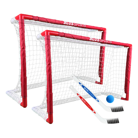 Blue Sports 32″ x 21″ x 12″ Mini hockey set