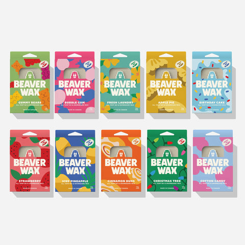 Beaver Wax Ski & Snowboard Wax - Scented Collection