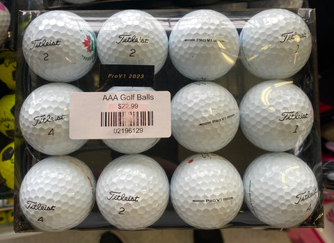 AAA Golf Balls