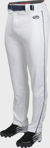 LAUNCH SEMI-RELAXED PIPED BASEBALL PANTS, ADULT & YOUTH