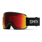 SMITH Squad - Black + ChromaPop Sun Red Mirror Lens