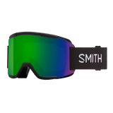 SMITH Squad - Black + ChromaPop Sun Green Mirror Lens