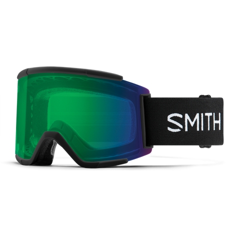 smith squadXL - Black - Green mirror