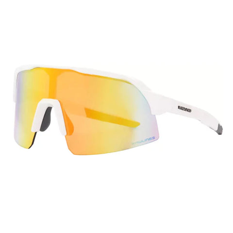 Rawlings White/Orange Shield Adult Sunglasses