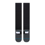 Womens Mlb Diamond Sport Otc Socks - BLACK