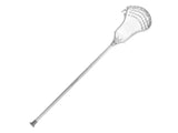 Warrior Evo v5 Complete Lacrosse Stick - Black & White