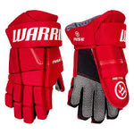 Warrior Rise Hockey Gloves - Senior - Red