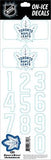 NHL Helmet Decals