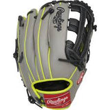 Rawlings Select Pro Lite 12" A.Judge Youth Baseball Glove - RHT, Pro-H Web, Gry/Blk