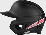 Rawlings Mach Fit Batting Helmet - Black