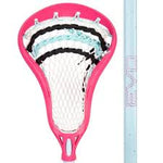 Warrior EVO Junior Complete Lacrosse Stick - 37" - Blue/Pink