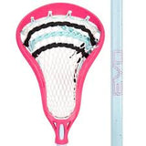 Warrior EVO Junior Complete Lacrosse Stick - 37" - Blue/Pink