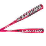 Easton Pink Sapphire Fastpitch Youth Softball Bat, Pink, -10 Drop