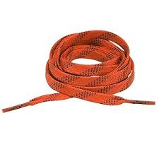 Blue Sports Orange Hockey Lace Waxxed