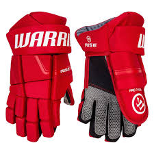 Warrior Rise Hockey Gloves - Junior - RED