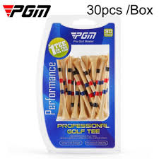 PGM Bamboo Golf Tee 30pcs One Box Wholesale Golf Tee