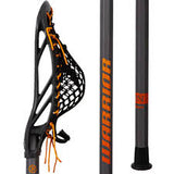 Warrior Burn Next Lacrosse Stick - Grey/Orange