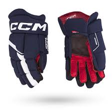 CCM NEXT GLOVES YOUTH - NAVY