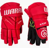 Warrior Alpha LX3T Senior Hockey Gloves - RED