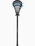 Warrior Evo Junior Complete Lacrosse Stick - 37" - Black/White