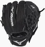 Mizuno Prospect Series PowerClose™ Baseball Glove 10" BLACK / RED (FR90)