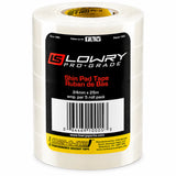 Lowry Sports Pro-Grade Clear Hockey Sock Tape – 5 Pack (Small Roll)