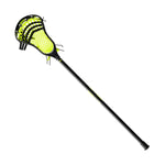 STX STALLION 200 A/M COMPLETE LACROSSE STICK  WHT,BLK, BLU