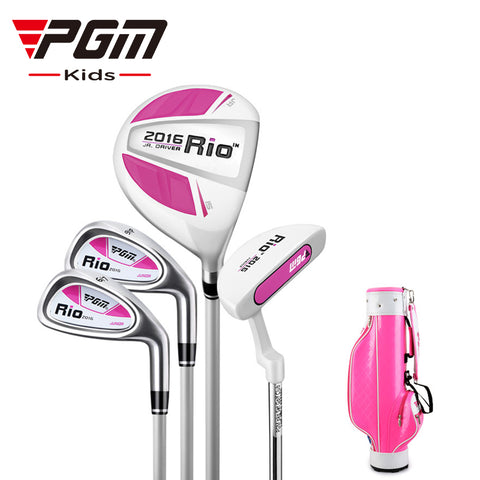 Kid Golf Set PGM Pink and White