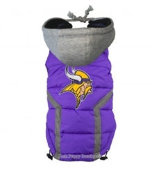 NFL Minnesota Vikings Dog Puffer Vest