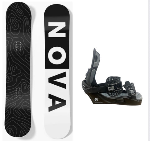 NOVA Snowboard + Binding Package