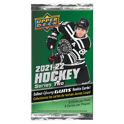 Upper Deck | Hockey | Series 2 | Trading Card Pack | 2021-2022