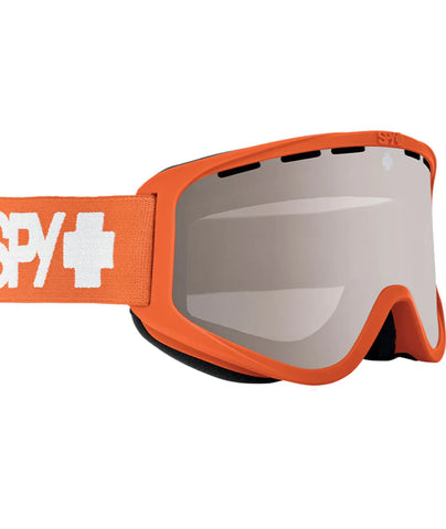 SPY WOOT GOGGLES WITH BONUS LENS BEYOND CONTROL ORANGE WITH SILVER SPECTRA MIRROR LL PERSIMMON