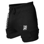 Junior- BLUE SPORTS HOCKEY MESH SHORTS WITH CUP