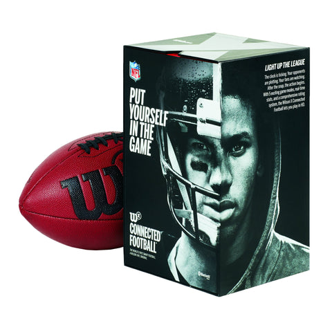 Wilson Sporting Goods - Wilson X Connected Pro Football - Brown