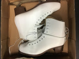 Jackson Glacier Figure Skates - White - Womens Size 10 - New