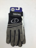 Spalding Pro Series Batting Gloves - Black/Grey - Size: XL - New